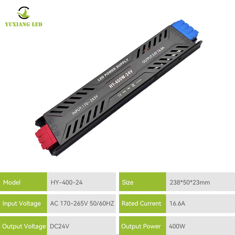 What is the basic working principle of LED linear lighting power supply?