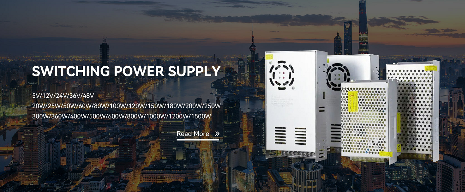 High-quality switching power supply for indoors