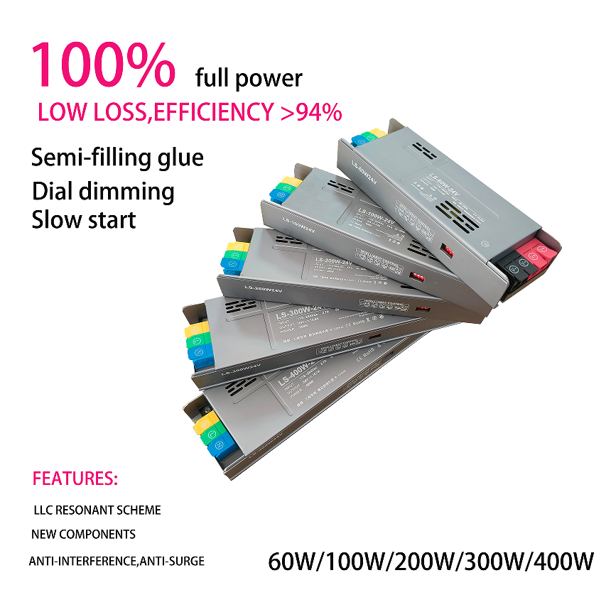 What preparations should be made before LED power supply installation?