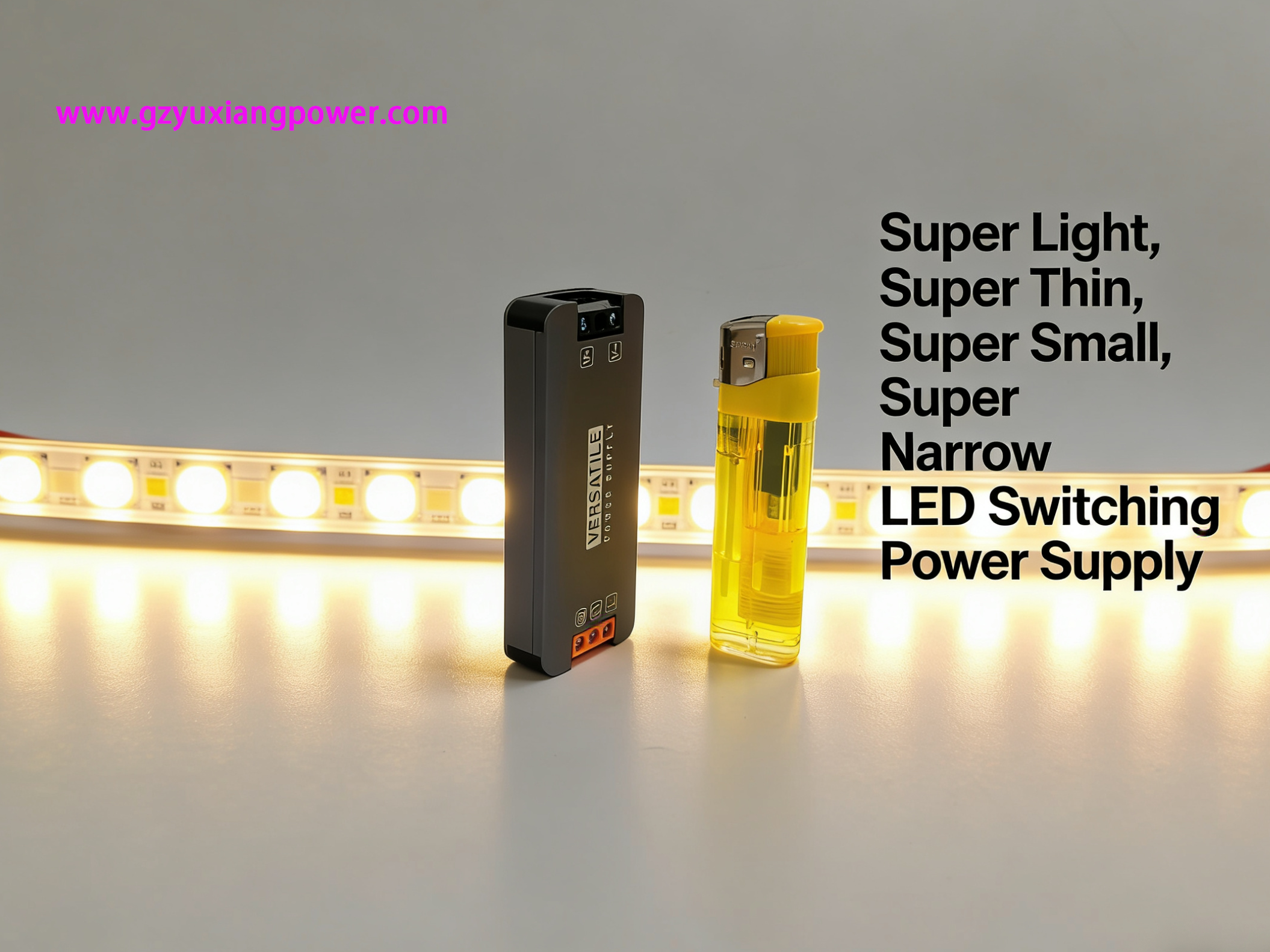 Super Thin,Super Small 24V ledPower supply