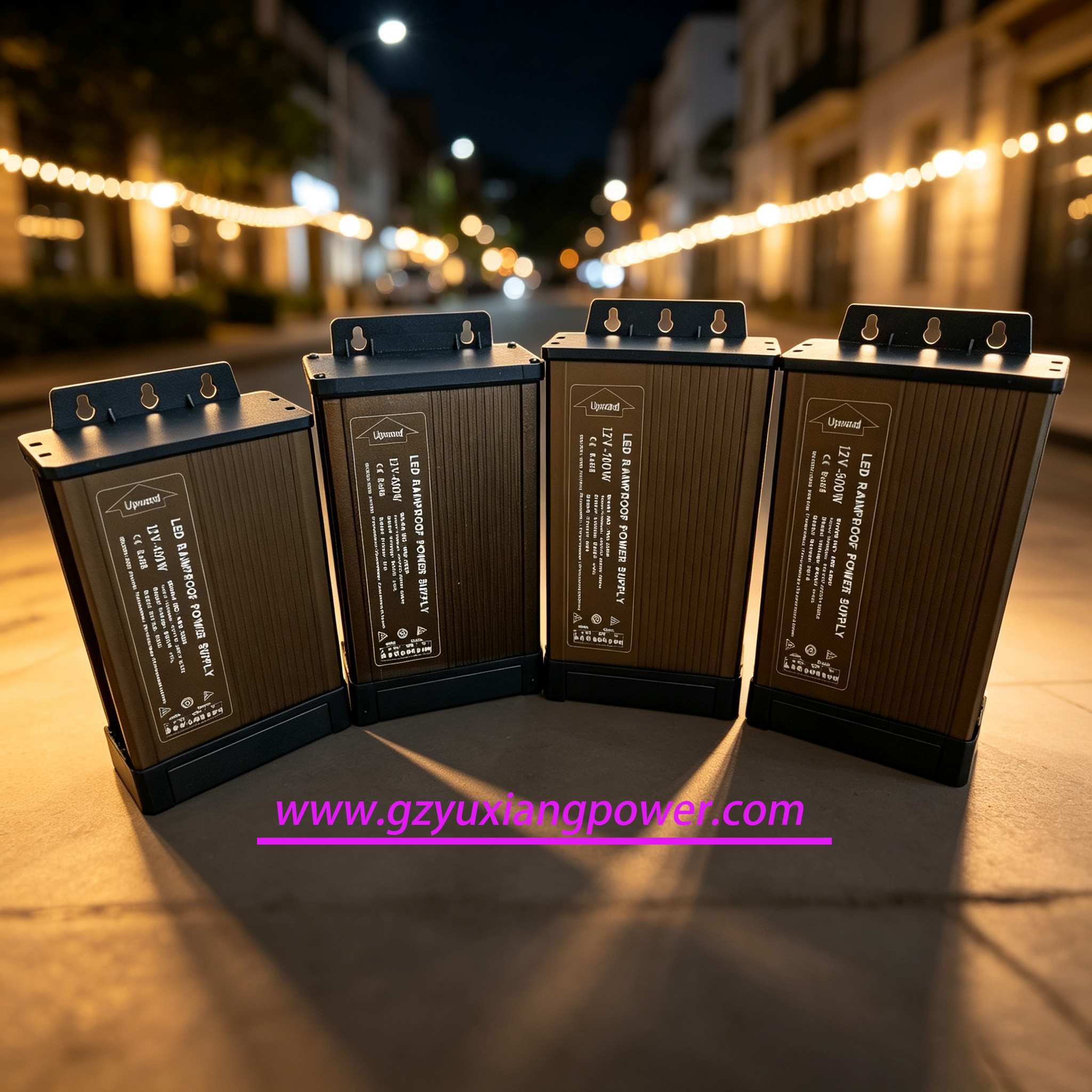 DC 12V/24V Rainproof LED Switching Power Supply